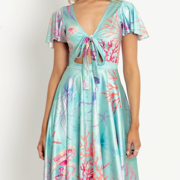 Blackmilk Dresses & Skirts - Blackmilk Octopus Garden Rio Midi Dress